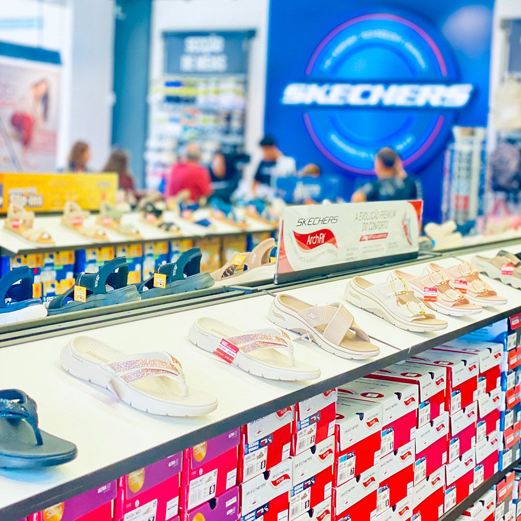 Skechers já chegou ao Campera Outlet Shopping