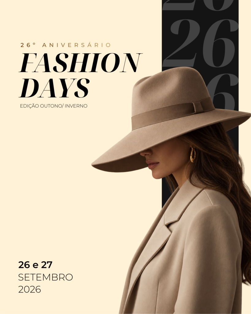 Os Fashion Days chegam ao Campera Outlet Shopping para celebrar os seus 26 anos com um fim de semana dedicado à moda, às novas tendências e à inspiração.